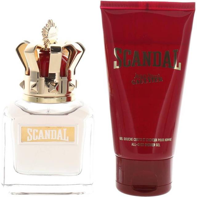 Jean Paul Gaultier Scandal Pour Homme 50ml Eau de Toilette Gift Set 75ml Shower Gel for Him