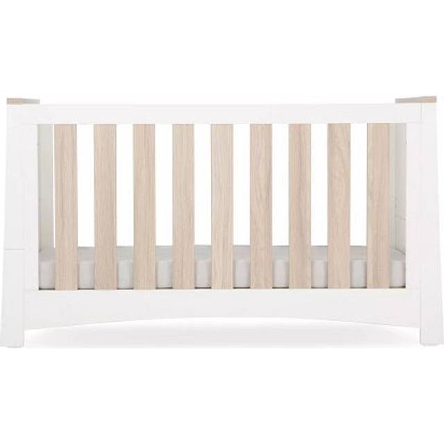 Cuddleco Ada Cot Bed - White & Ash