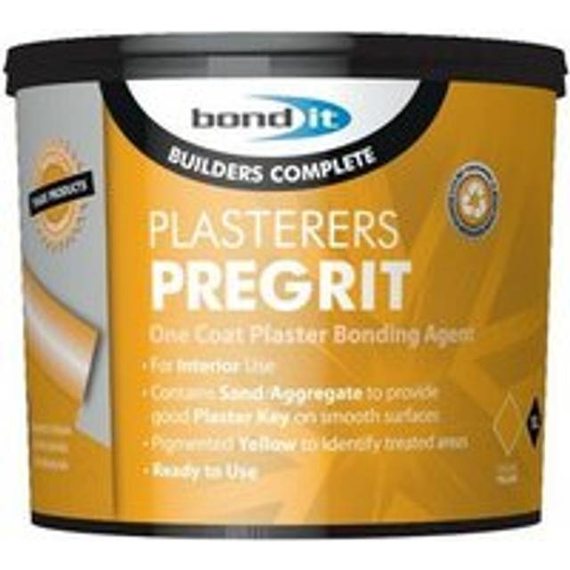 Bond It Plasterers Pregrit Internal Plaster Yellow Grip Coat- 10L