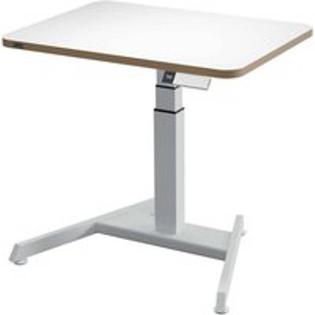 Leitz Ergo Small Electric Sit Standing Desk With Stand-up Reminder, White
