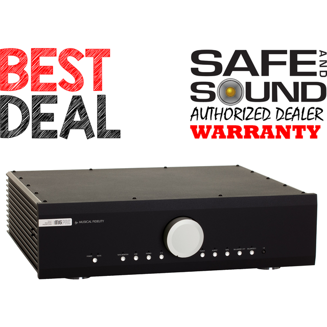Musical Fidelity M6s Integrerad förförstärkare | Svart