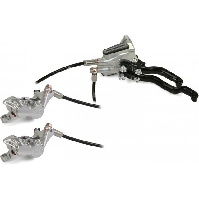 Hope Disc Brake - Tech 3 V4 Duo Right Silver Colour: Silver, Type: Rig