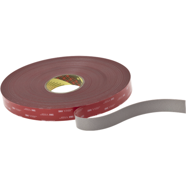 VHB-tape 4956P grå 25mm×33mtr