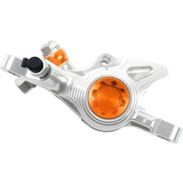 Hope Brake Spares - X2 2022 Caliper Complete Silver/Orange Colour: Sil