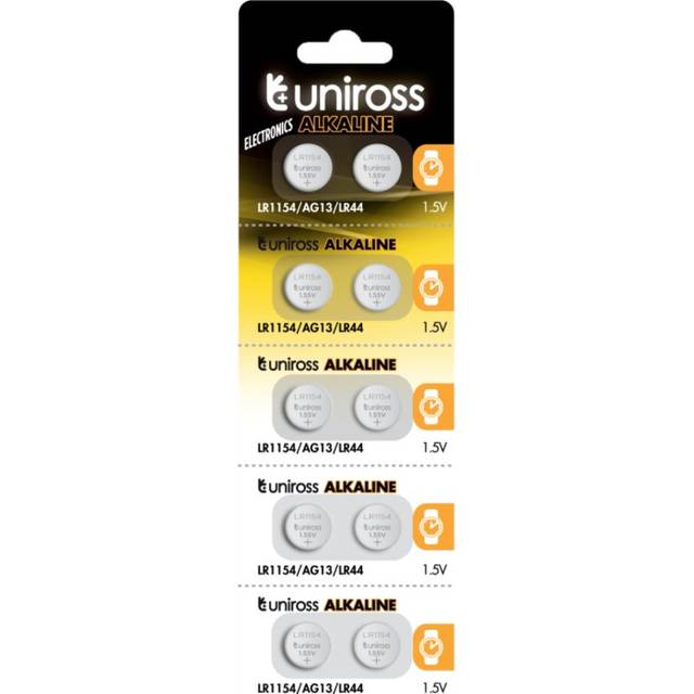 Uniross LR44 10-pack