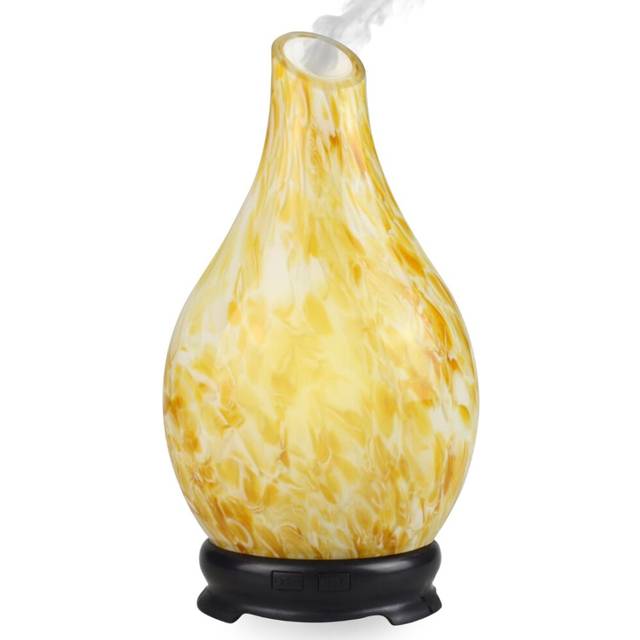 Ultrasonic Diffuser Golde Rays - 120 ml Essential Oil DIffuser for Home Fragrance, Cool Mist Fragrances, Humidifier, Compliments Cello Essential Oils