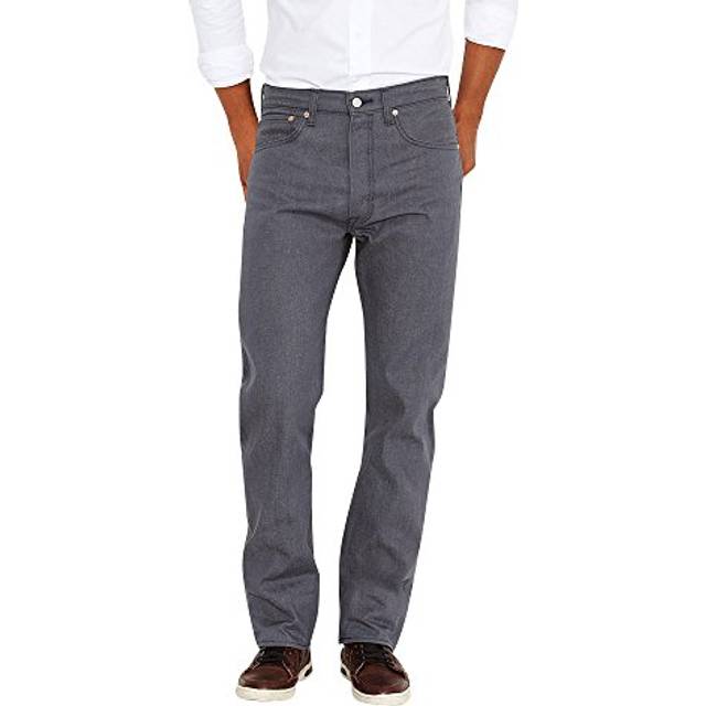 Levi's Men's 501 Original Shrink-to-Fit Jeans (Legacy)  Indigo Black STF-Grey Fill  29W x 32L