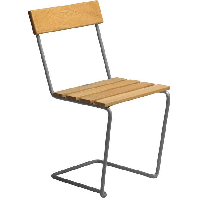 Grythyttan Stålmöbler Stol 1 chair Oak oil-hot-dip galvanized stand