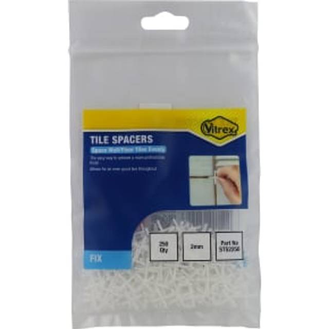 Vitrex 2mm Tile Spacers - Pack of 250