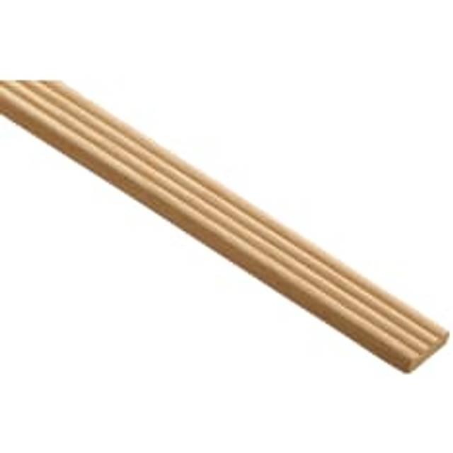 Wickes Light Hardwood Reed Moulding - 21 x 6 x 2400mm - Natural