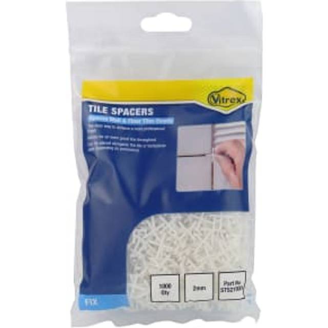 Vitrex 2mm Tile Spacers - Pack of 1000