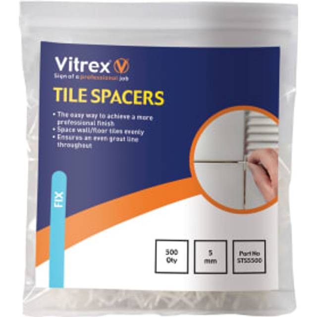 Vitrex 5mm Tile Spacers - Pack of 500