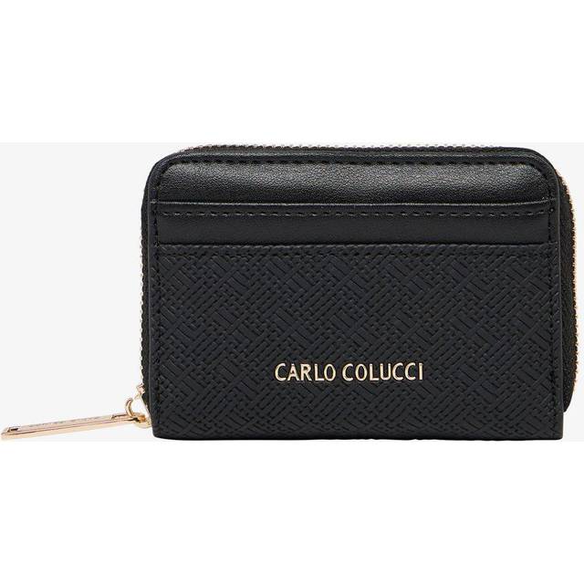 Carlo Colucci Small Wallet Raffia Look - Sort