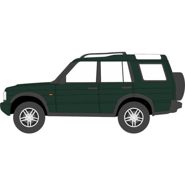 Oxford 76LRD2001 Land Rover Discovery 2 grün metallic Maßstab 1:76 Modellauto