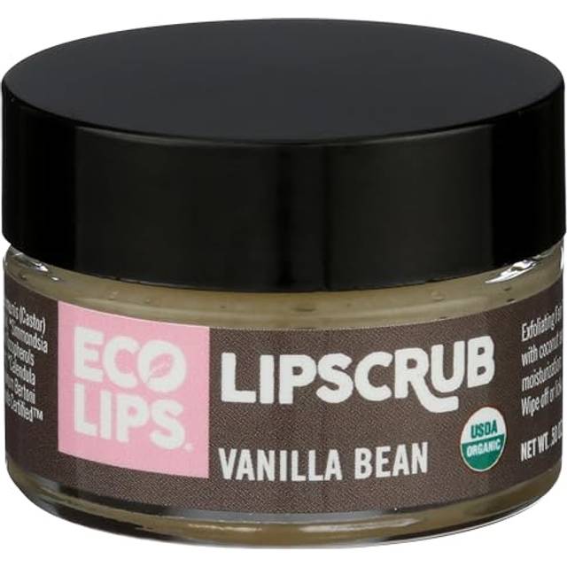 Ecolips Ecolips Organic Lip Scrub  Vanilla Bean  05 Ounce