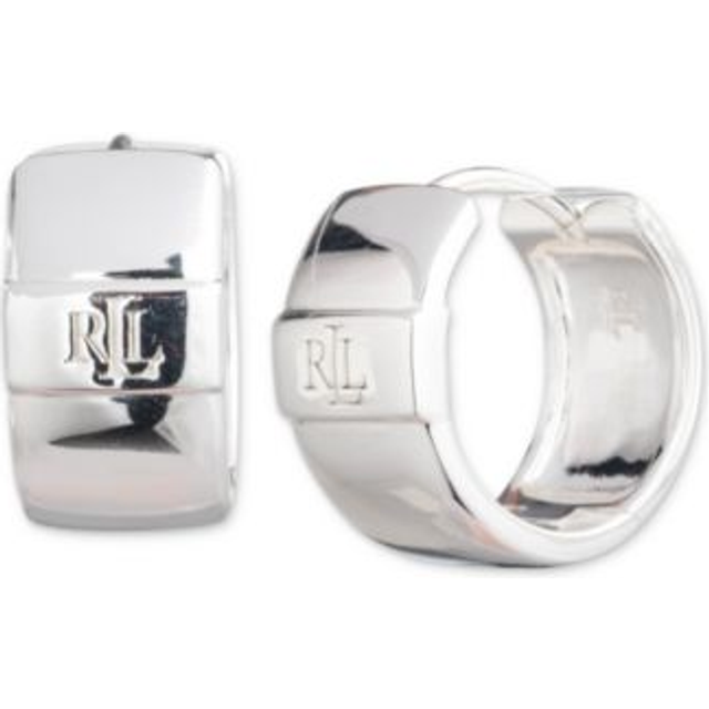Lauren Ralph Lauren Silver Hoop Earrings