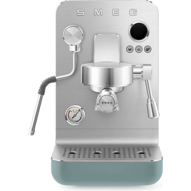 Smeg - Smeg Mini Espresso Coffee Machine Emerald Green EMC02EGMEU - Kaffemaskiner och kaffebryggare - deepdesign - Grön