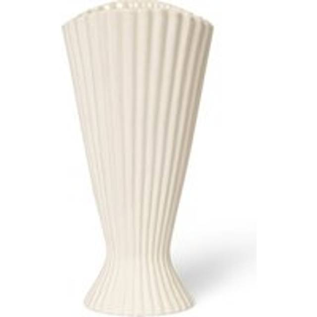 ferm LIVING - Fountain Vase Small Off-White