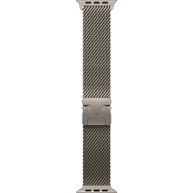 Apple Watch Band - Milanesisk loop - 49 mm - svart - S