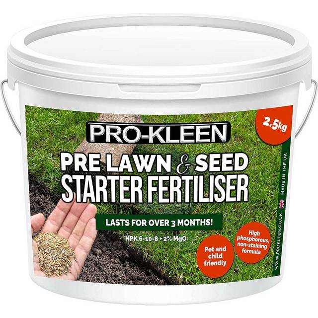 Pro-Kleen Pre Lawn and Seed Starter Fertiliser2.5kg - 100m²
