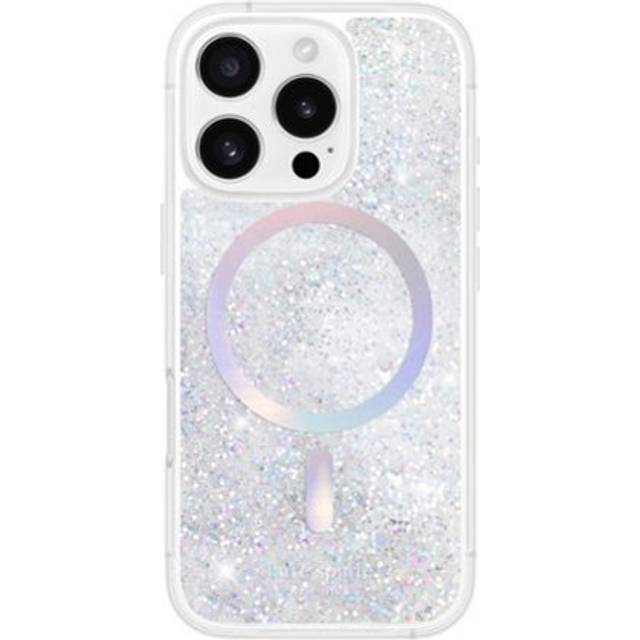 kate spade new york Liquid Glitter Opal Iridescent MagSafe - iPhone 16 Pro