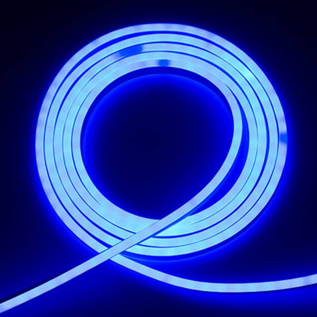 ExtraStar LED Neon Strip Light - 5 Metres Mains Powered Home Décor Christmas Light Blue One Size