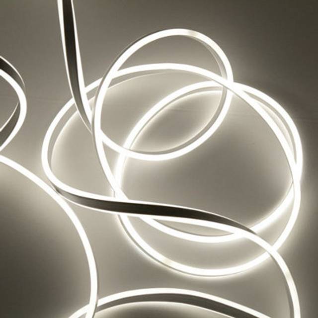 ExtraStar LED Neon Strip Light - 5 Metres Mains Powered Home Décor Christmas White One Size
