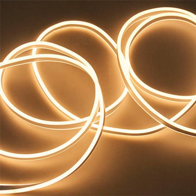 ExtraStar LED Neon Strip Light - 5 Metres Mains Powered Home Décor Christmas Orange One Size