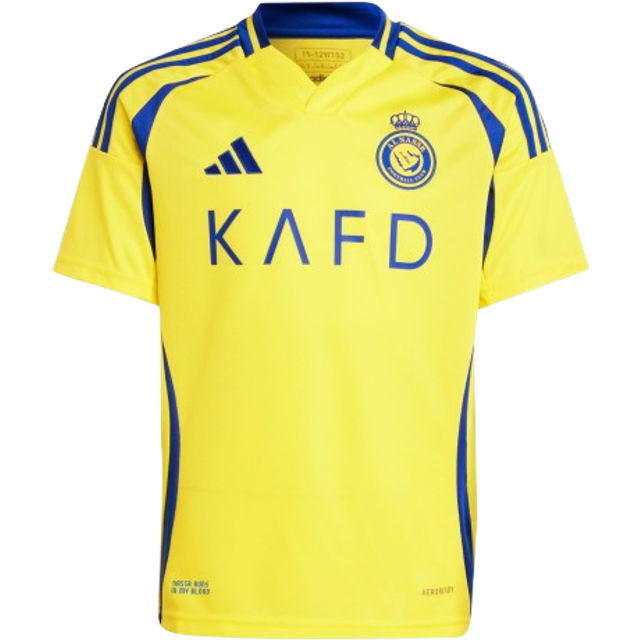Home Shirt Child Ronaldo Al-Nassr FC NN 2024/25 - Jaune