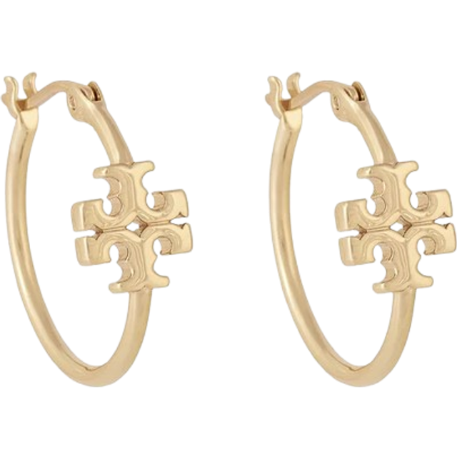 Tory Burch, Accessoarer, Dam, ONE Size, Små Eleanor Örhängen - yellow (ONE SIZE)