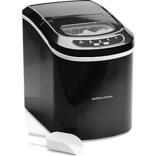 2.2L Andrew James Ice Maker Machine ,Portable Countertop Ice Machine for Home, Electric Ice Dispenser with Scoop , Basket,
