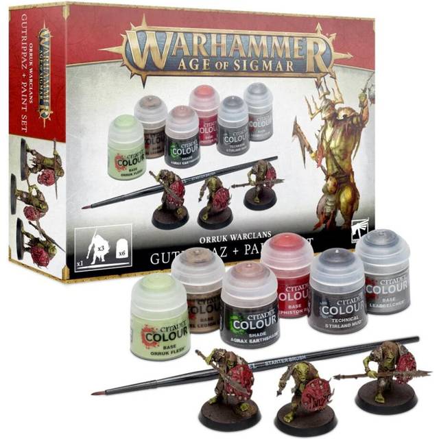 Games Workshop Age Of Sigmar Skaven + Paint Set Eng