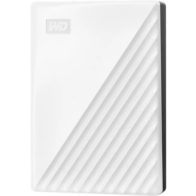 WD 6TB My Passport, White - WDBR9S0060BWT-WESN