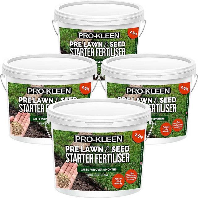 Pro-Kleen Pre Lawn and Seed Starter Fertiliser10kg - 100m²