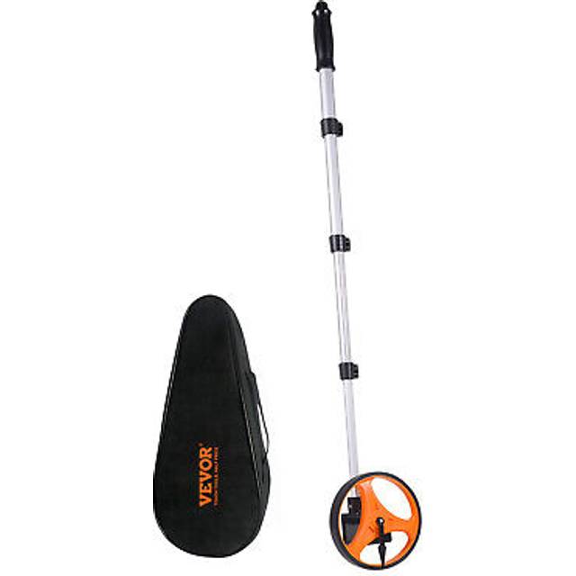 Mophorn - Measuring Wheel, 160mm Diameter, 1000-420mm Telescoping, Measures up to 9999m, Includes Back Bag, for Lawn, Hard, Soft, Wood Road Measuring