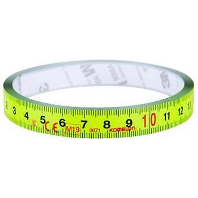 Komelon FLT23 Stick Flat Tape Measure 2m (Width 13mm) (Metric only)