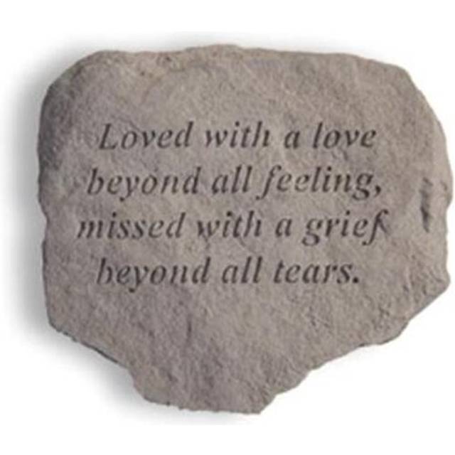 Kay Berry- Inc.  Loved With A Love Beyond All Feeling - Memorial - 11 Inches x 10 Inches