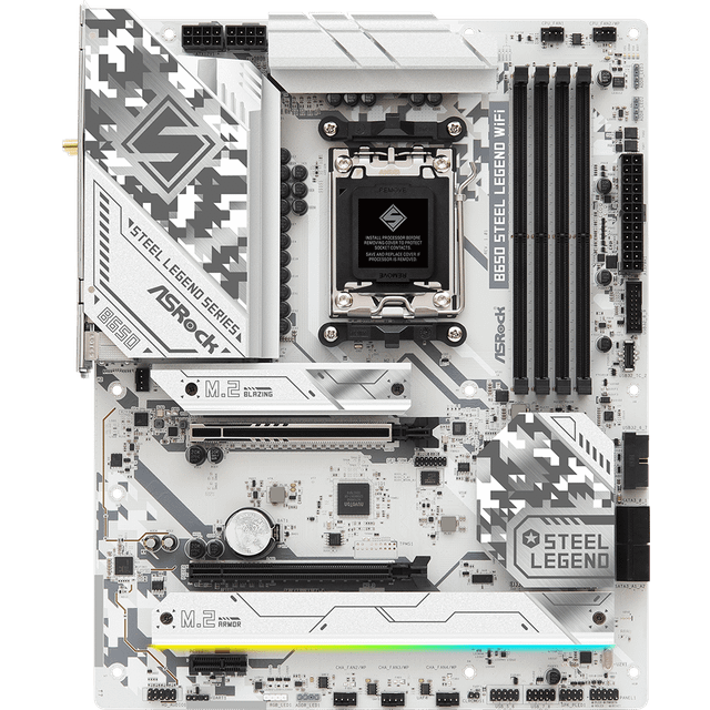 Asrock B650 Steel Legend WiFi AMD B650 Socket AM5 ATX