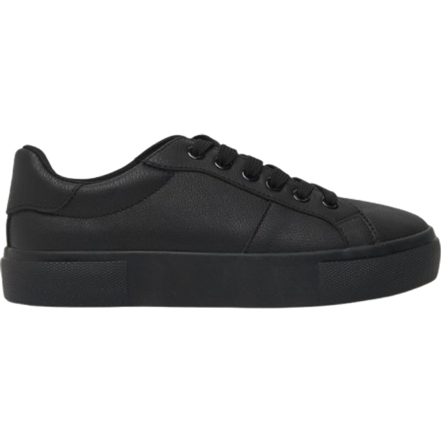Schuh Nadine Lace Up Trainers, Black, Size 4, Women