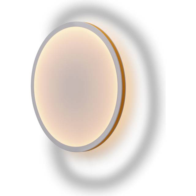 Muuto - Calm Wall Lamp Ø50 White/Orange