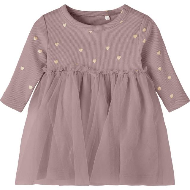 Glitter Print Dress