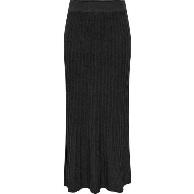ONLY Onltess Long Skirt Knt |Svart |M