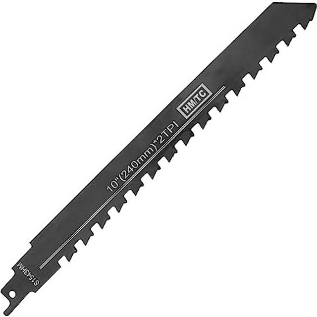 S1543HM Electric Reciprocating Saw Blade Tungsten Carbide Saw Blades Power Tools Accessories for Cutting Red Brick Concrete 225mm