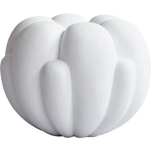 Bloom Vase 22.5 cm, Bone White