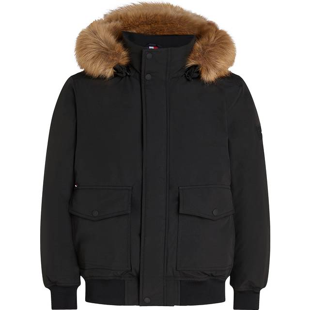 Tommy Hilfiger Rockie Down Bomber - Black, Black, Size 2Xl, Men - 2XL