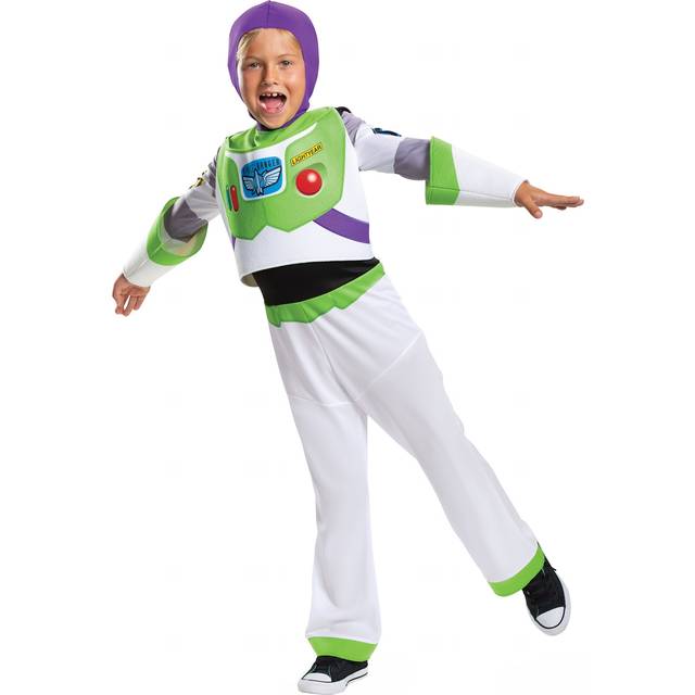 Toddler Buzz Lightyear Toy Story Classic Costume - Green&#47;Purple&#47;White (2T)