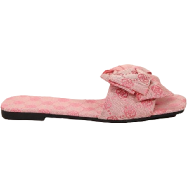 SHEIN Bow Retro Floral Print Slide Sandals, Women&#39;s Fashion Non-Slip Beach Slippers For Summer & Autumn Valentines