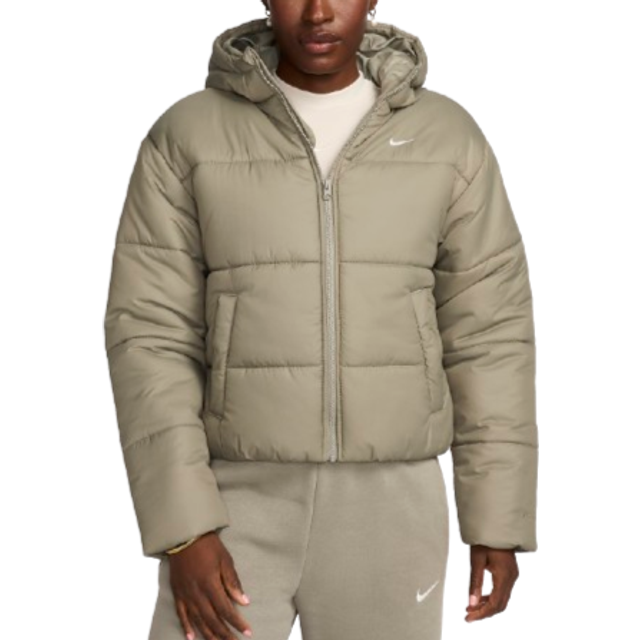 Nike Womens NSW Synthetic Fill Therma-FIT Jacket  - Beige - Size S