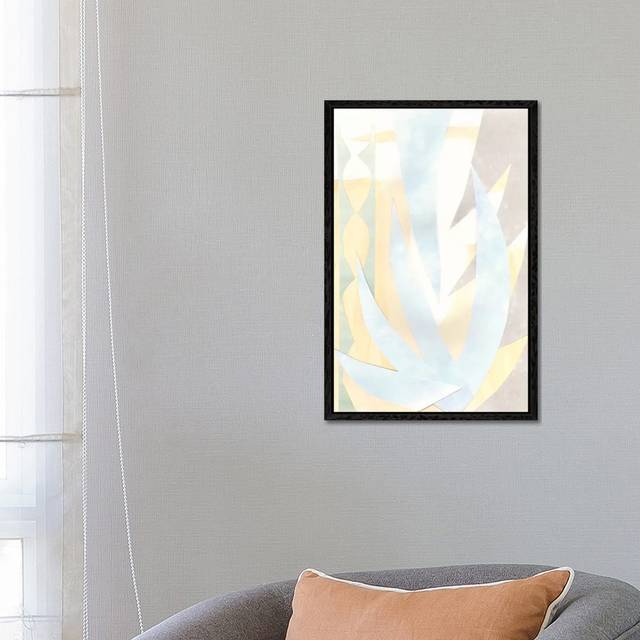 Painted Desert III by Renée Stramel - Gallery-Wrapped Canvas Giclée on Canvas - Black Framed (66.04cm H x 45.72cm W x 3.81cm D)