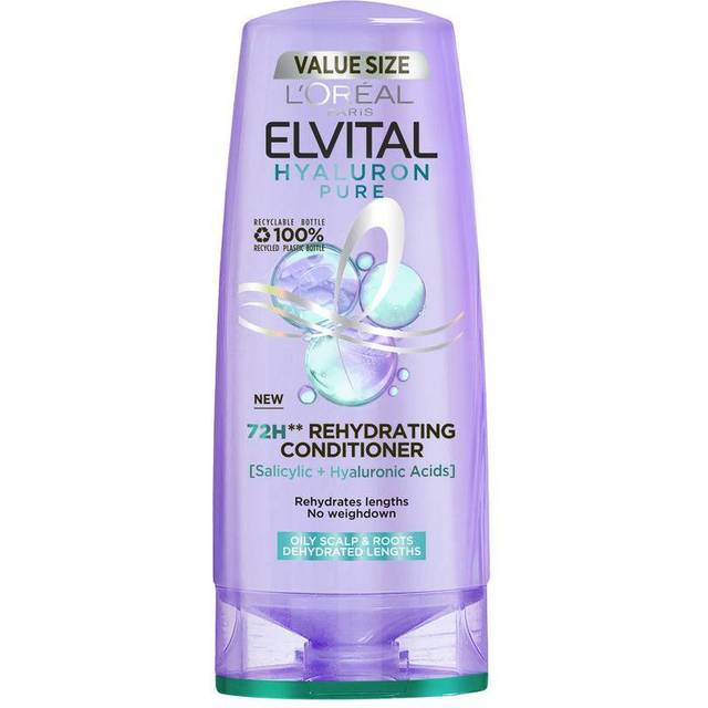 L'Oréal Paris Elvital Hyaluron Pure Conditioner For Dehydrated Hair - 200 ml